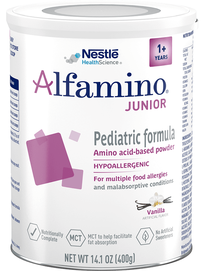 Alfamino Junior Formula Hypoallergenic Formulas for Kids
